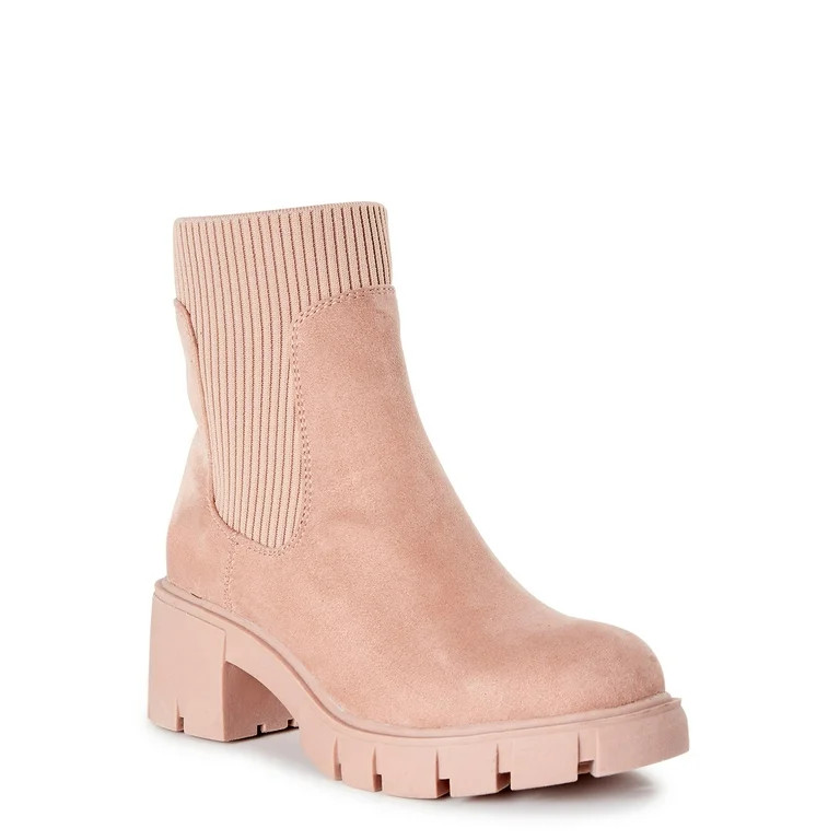 No Boundaries Women's Knit Chelsea | Walmart (US)