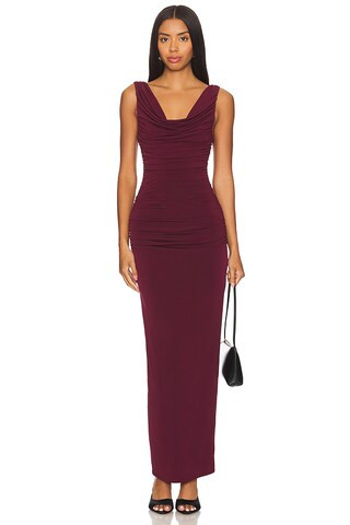 Katie May Rita Gown in Sangria from Revolve.com | Revolve Clothing (Global)