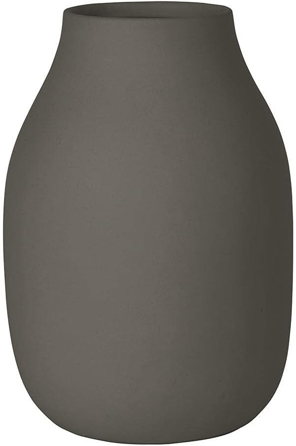 blomus COLORA Vase Porcelain 20 x 14 cm Steel Grey | Amazon (US)