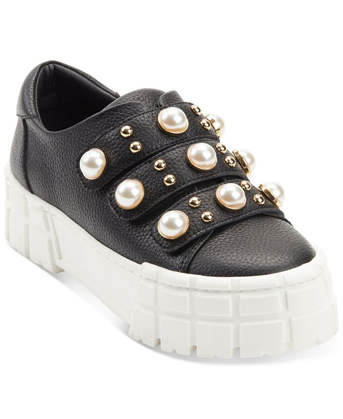 Karl Lagerfeld Paris Catori Embellished Sneakers & Reviews - Athletic Shoes & Sneakers - Shoes - ... | Macys (US)