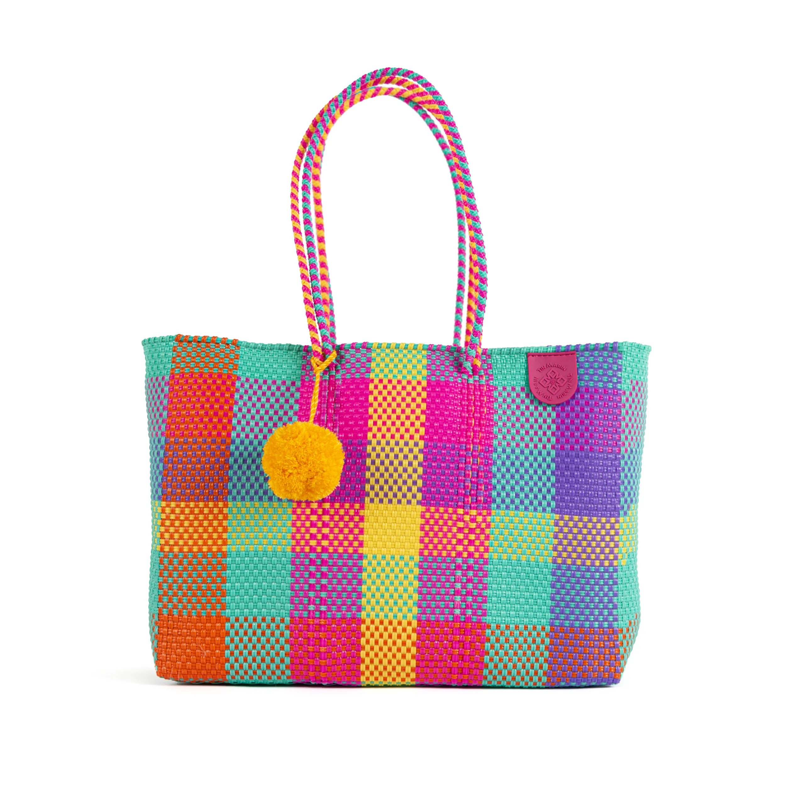 Fiesta Woven Super Tote | Tin Marin