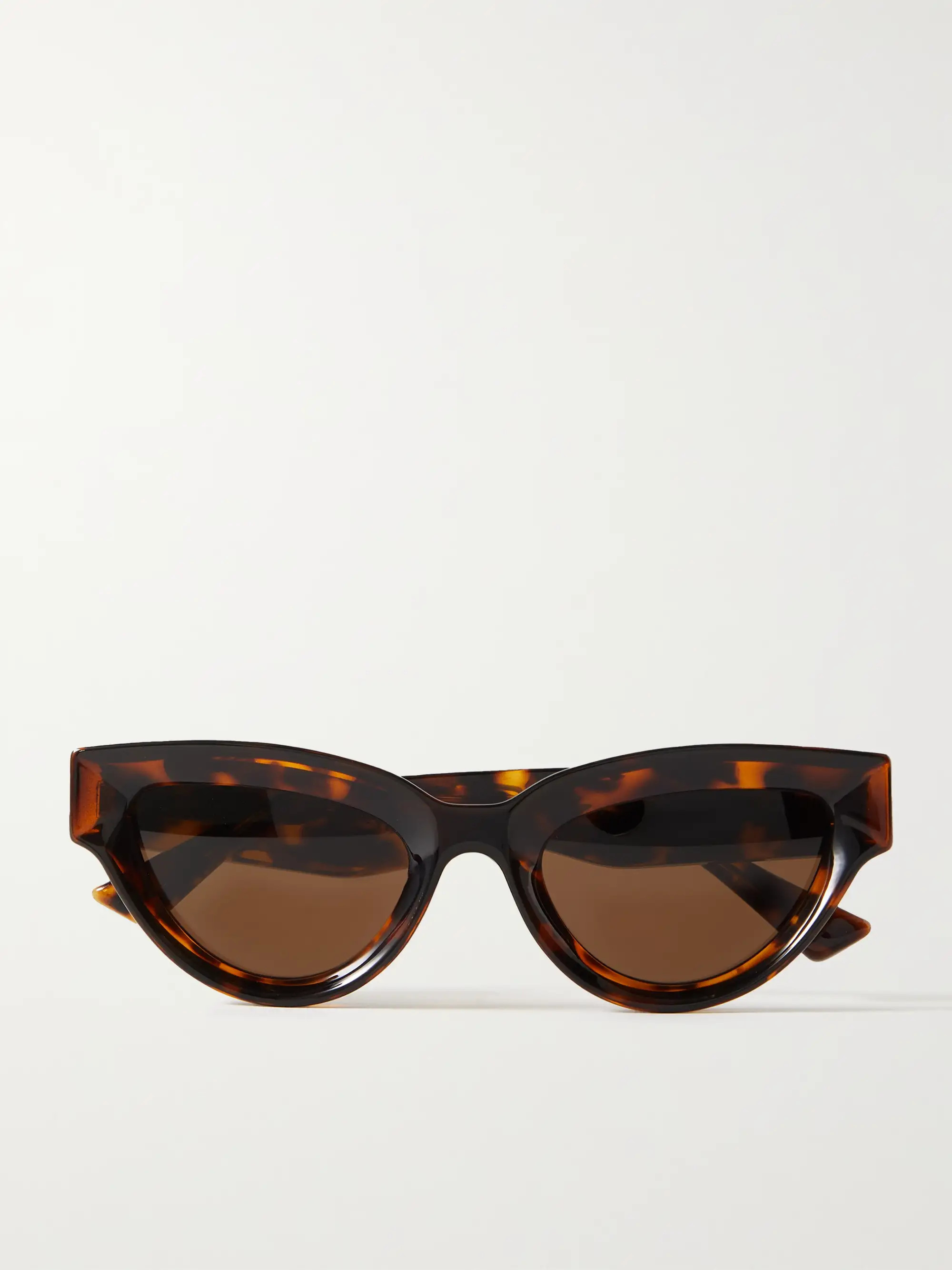 Injection cat-eye tortoiseshell acetate sunglasses | NET-A-PORTER APAC