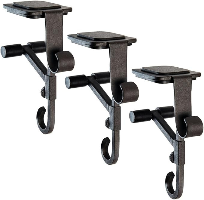 [Fireplace Stocking and Garland Hanger] - Each Mantle Holder Has Two Hooks for Dual Purpose - Hol... | Amazon (US)