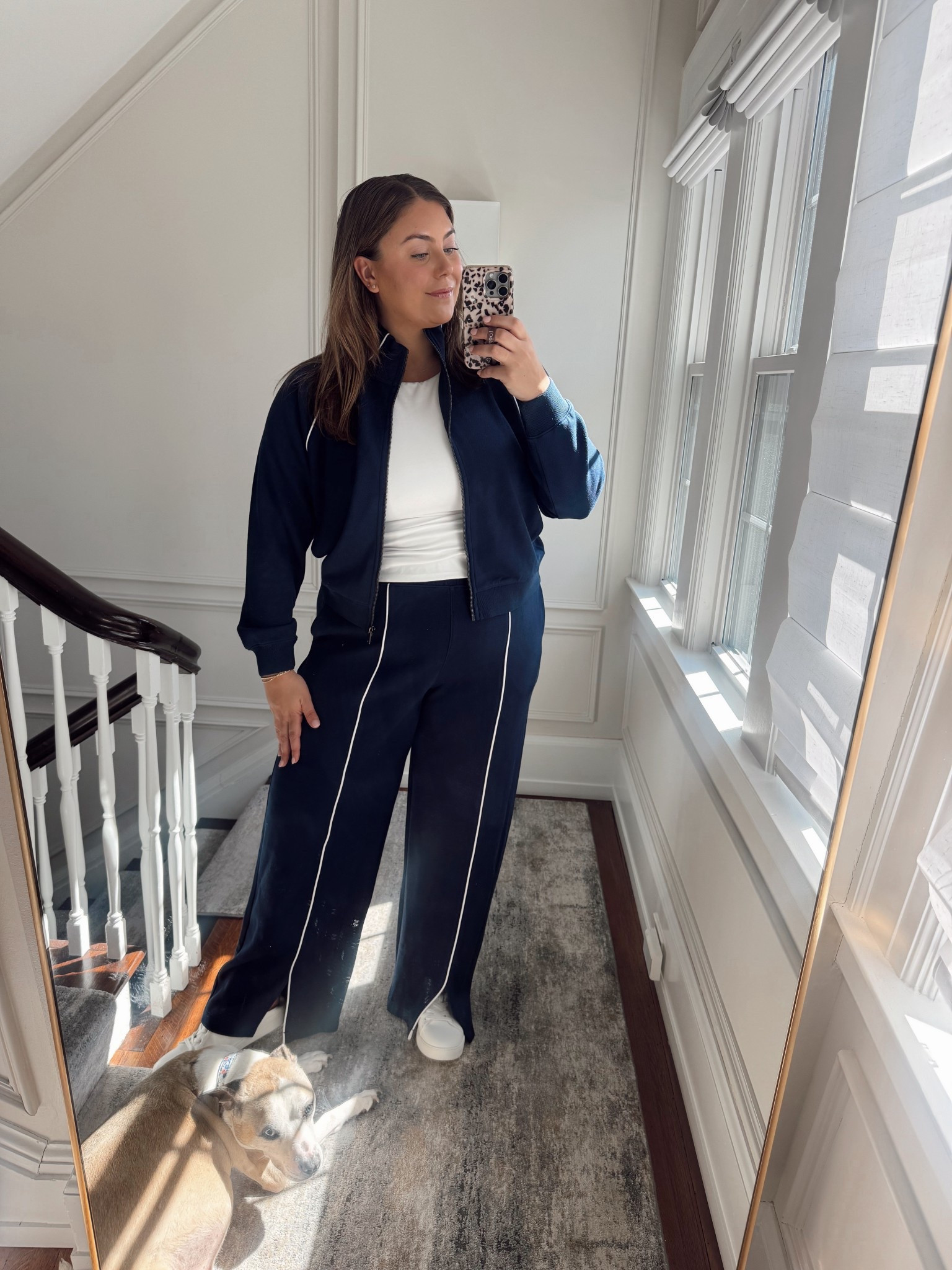 Spanx end of season sale! Wearing size 1X in jacket & pants. Gap sale happening too! Wearing size XXL Tall in top. 

#LTKStyleTip #LTKSaleAlert #LTKMidsize