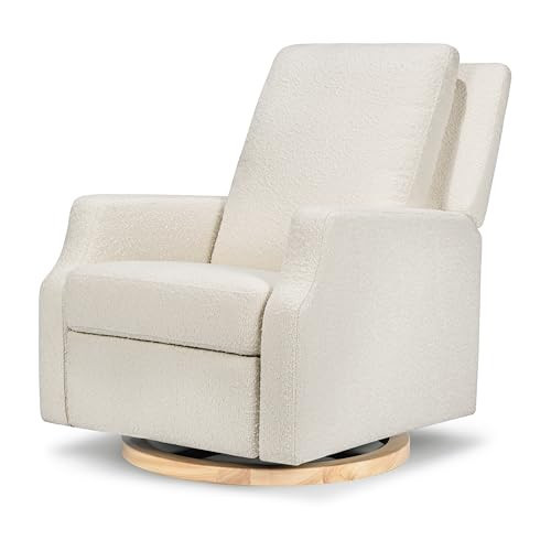 Namesake Crewe Glider Recliner Nursery Chair - GREENGUARD Gold & Certi-PUR US Certified Rocker Recliner - Glider Rocking Chair for Nursery & Living Room - Manual, 360° Swivel, Ivory | Amazon (US)