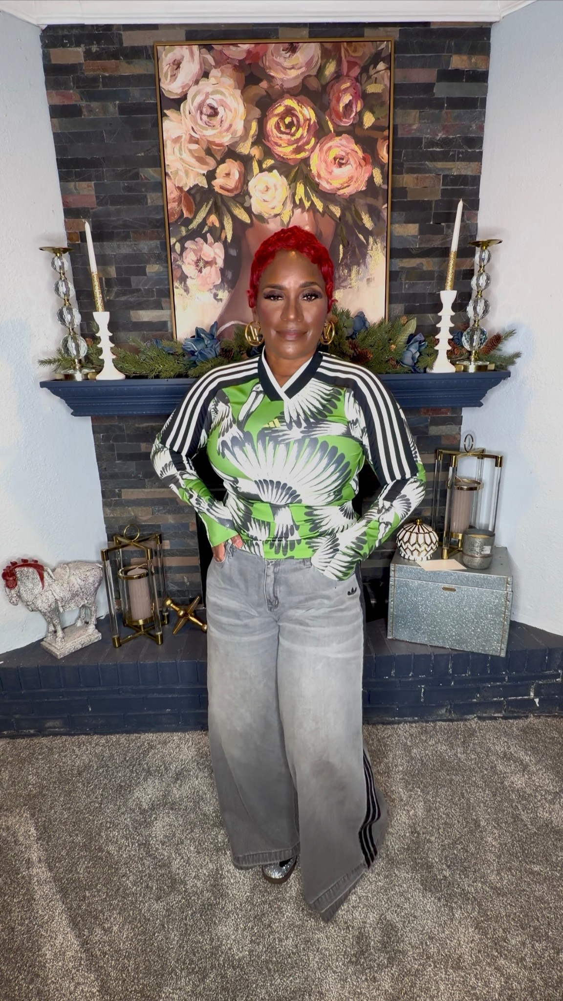 Casual but elevated 💚 #adidas