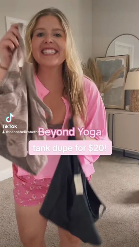 Beyond yoga sports bra for less! Wearing a L in both! 


#LTKVideo #LTKSeasonal #LTKmidsize