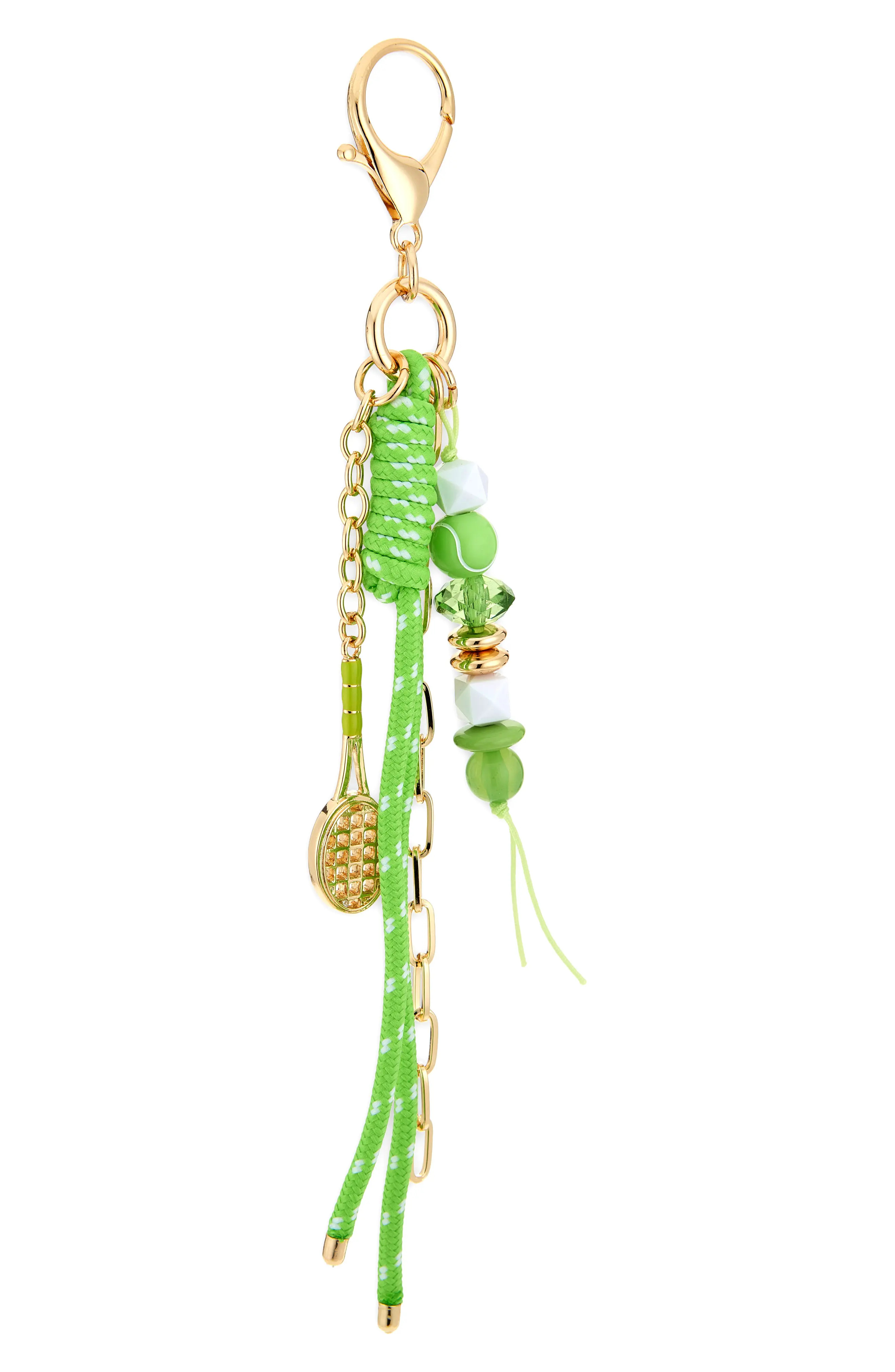 Leith Beaded Tennis Ball Bag Charm (Women) | Nordstromrack | Nordstrom Rack