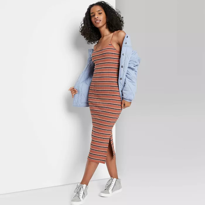 Women's Sleeveless Rib-Knit Dress - Wild Fable™ | Target
