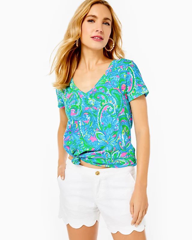 5" Buttercup Scallop Hem Short | Lilly Pulitzer | Lilly Pulitzer
