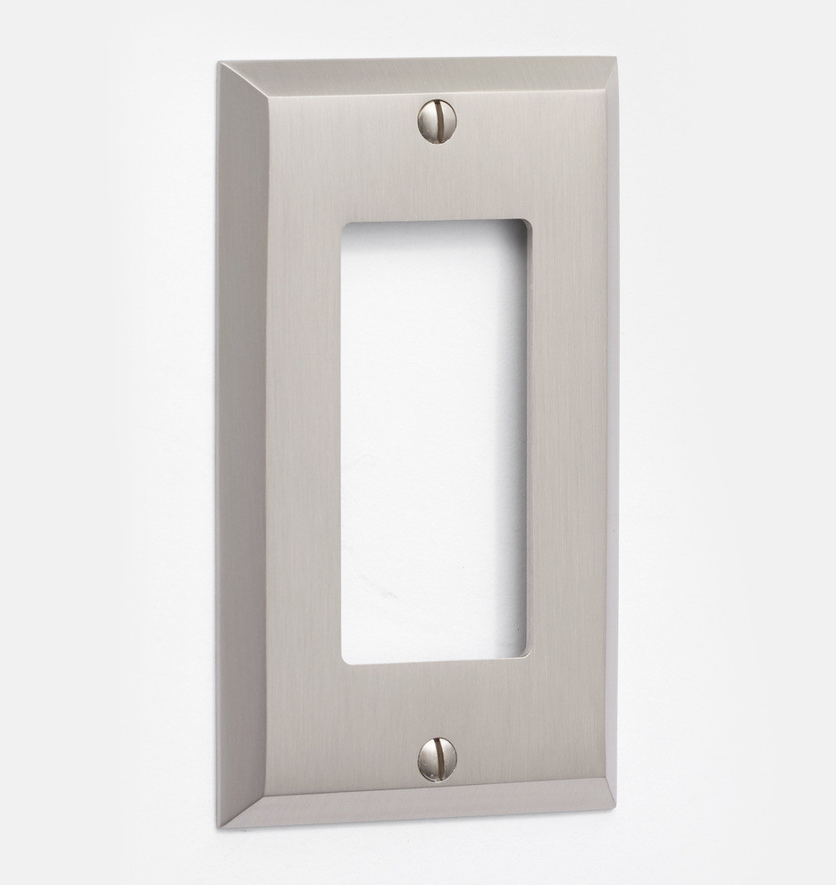 Lewis Single GFCI Switchplate | Rejuvenation