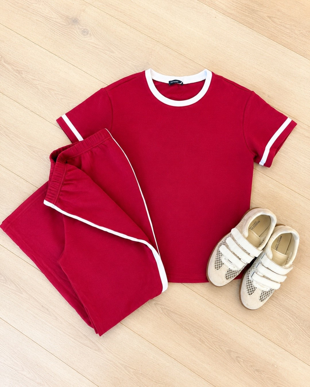 This retro-inspired set is such a fun option for game day, weekend plans, or casual fall afternoons. The contrast trim gives it a vintage feel, and paired with these sneakers it’s comfortable enough to wear from kickoff to post-game dinner.

Matching set, red lounge set, game day outfit, casual fall outfit, weekend style, athleisure outfit, sporty chic, comfortable outfit, retro style, AudrieDollins

#LTKootd #LTKdayinmylife #LTKTravel