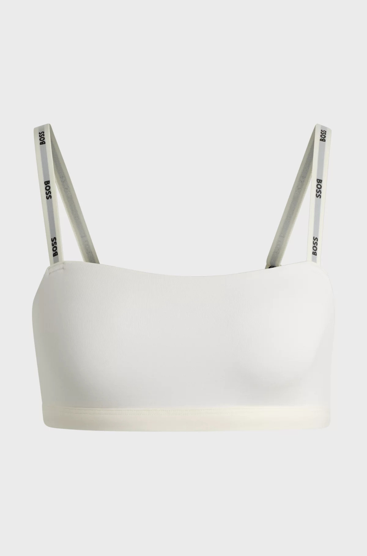 BOSS - Bralette aus Stretch-Jersey mit Logo-Trägern | Hugo Boss DE