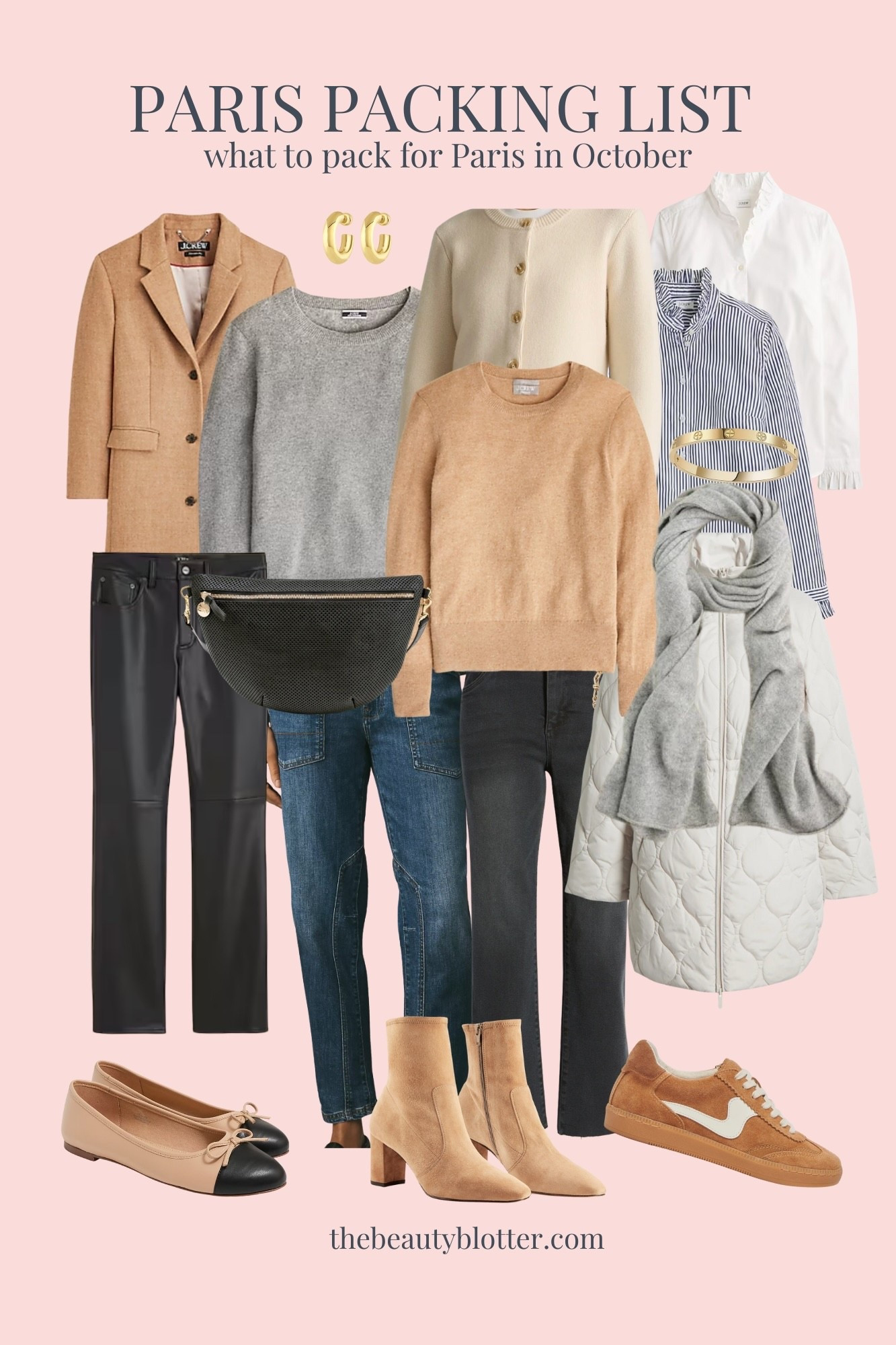 This is what I packed for Paris! 
Sticking to a color palette gives you endless outfit combinations 

#LTKStyleTip #LTKOver40 #LTKTravel