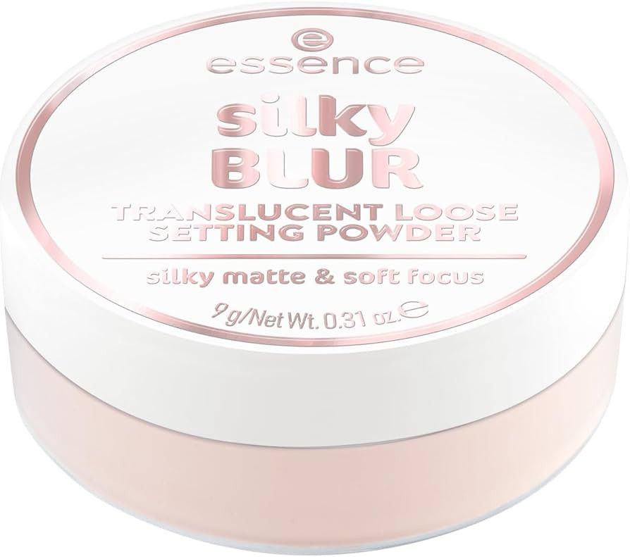 Essence Cosmetics silky BLUR TRANSLUCENT LOOSE SETTING POWDER poudre fixatrice, matifiant, fixant... | Amazon (FR)