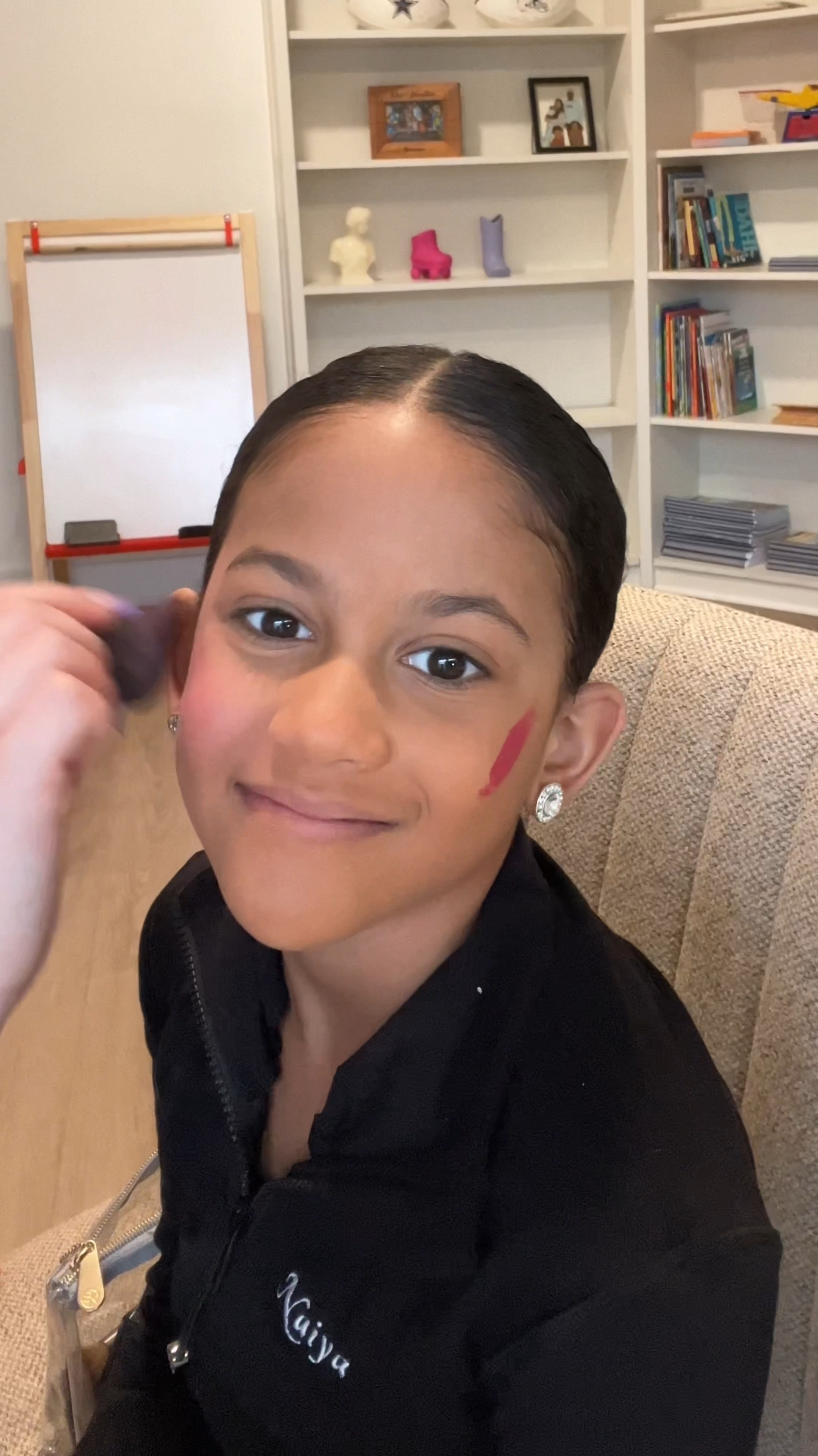 dance competition makeup 💄 #grwm #makeup #stagemakeup 