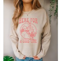 Western Sweatshirt, Cowboy Unisex Crewneck Country Music, Girl, Rodeo Sweater, Cute Gift For Her | Etsy (US)