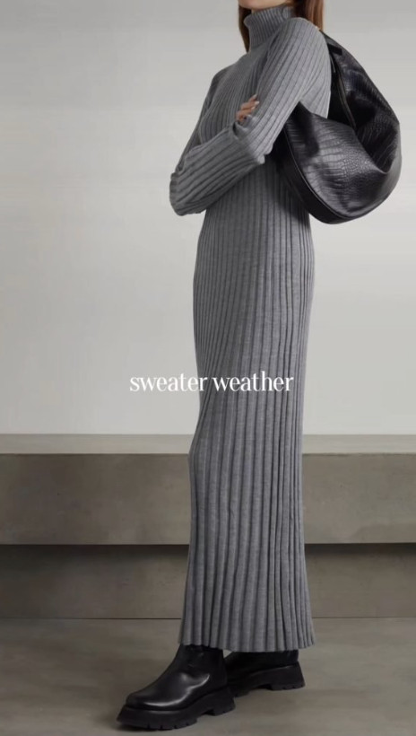 My favorite way to style sweaters this season is with a chic sweater dress. It’s the perfect way to combine comfort and style, and it’s so versatile! You can dress it down with sneakers and a tote bag for a casual vibe or elevate the look with heeled boots and a tailored coat. 

 #LTKSeasonal #LTKStyleTip #LTKWorkwear