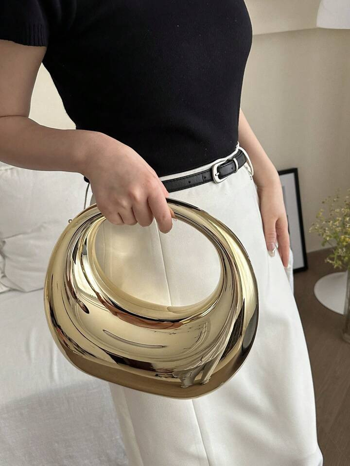 New Fashion Chain Crossbody Women's Bag Candy Colored Acrylic Dinner Bag, Perfectly Matching With Prom Dresses For Women, Prom Accessories,Sequin Dress Women,Sparkly Dress,Elegant Dresses For Women | SHEIN