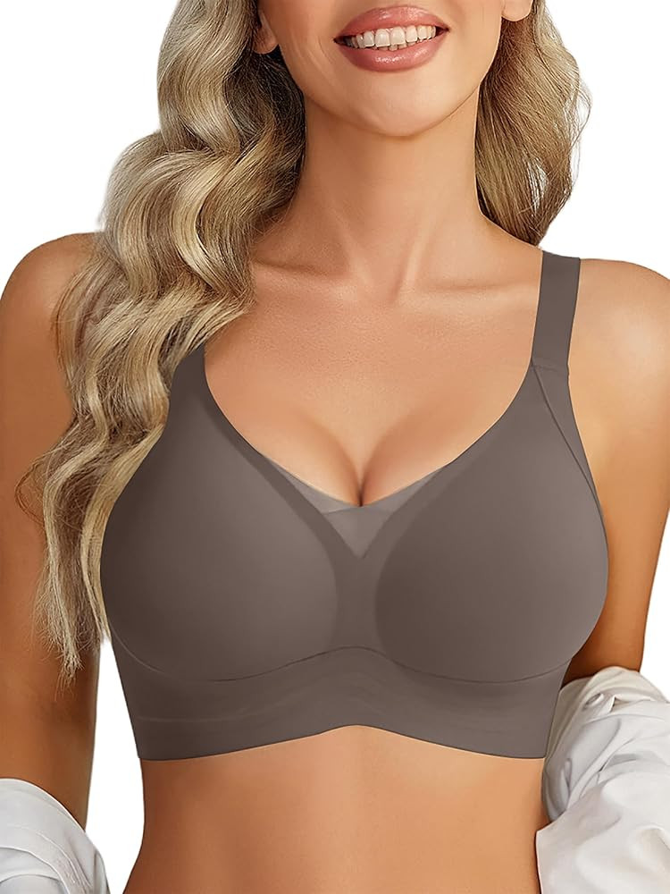 Avidlove Womens Wireless Bras Full Coverage Seamless Bra Comfortable Bralette Everyday Bras | Amazon (US)