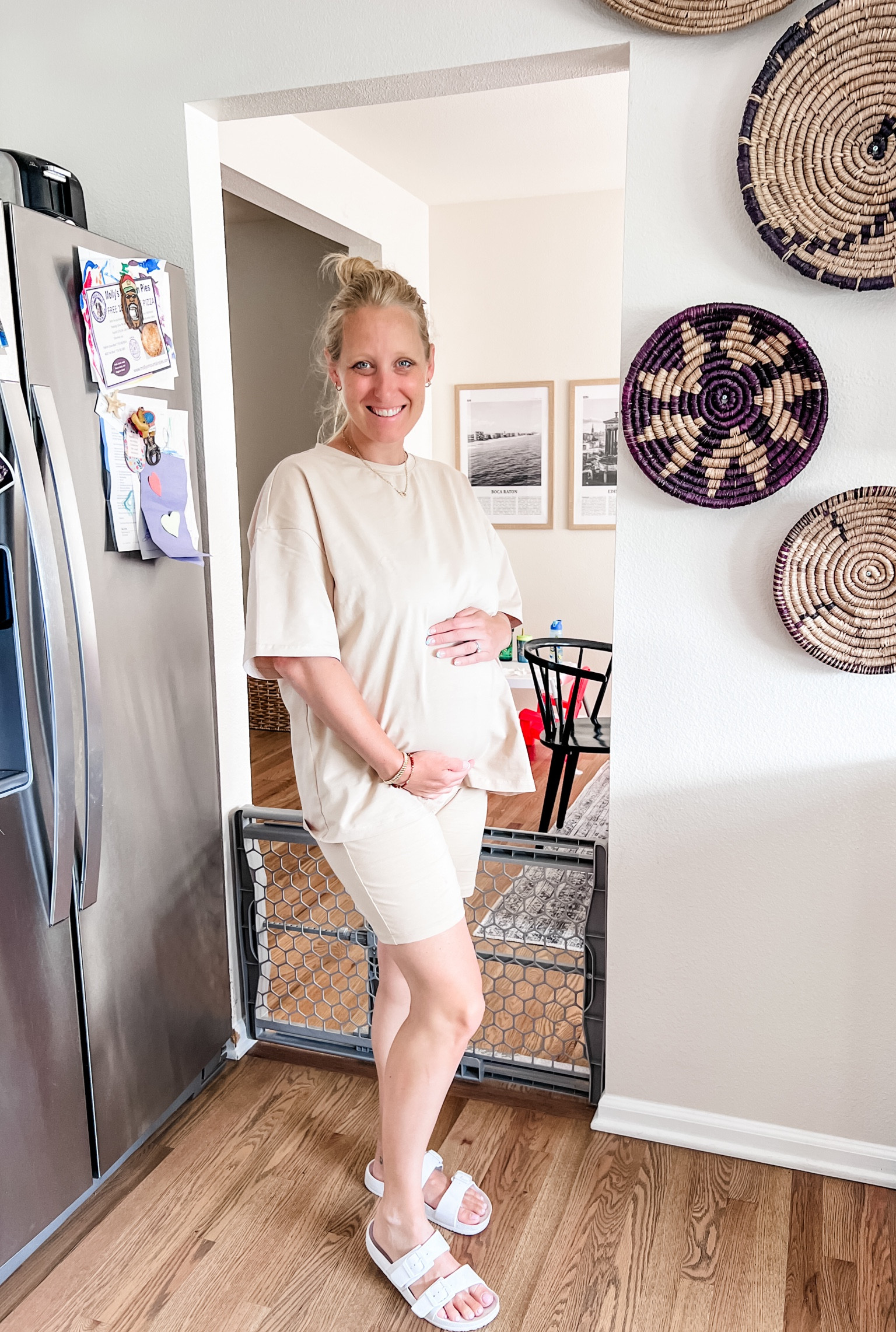 Bump Friendly Two Piece Set. This one is so comfy and will be great postpartum as well. I’m wearing a size L

#LTKBump #LTKFindsUnder50