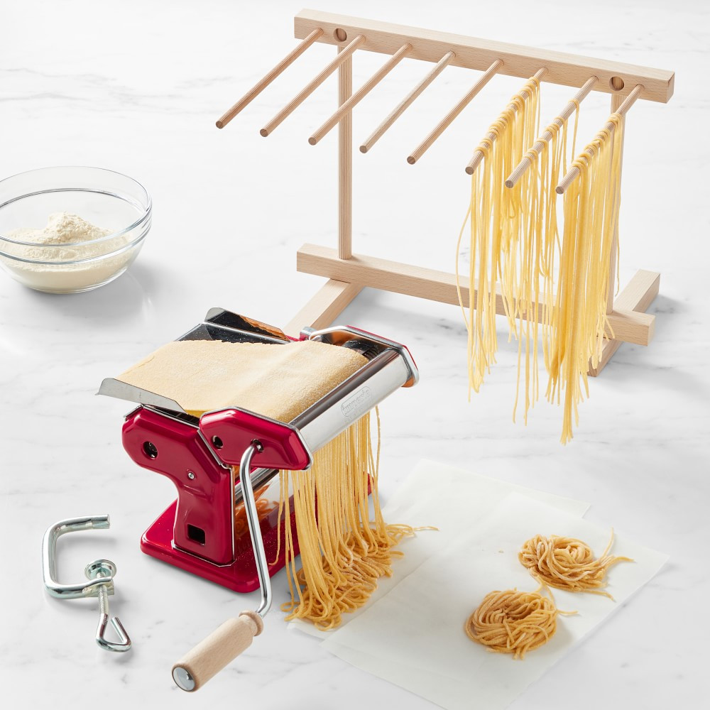 Imperia Pasta Machine & Pasta Dryer, Red | Williams-Sonoma