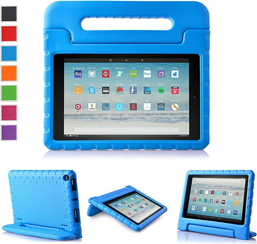 LTROP Fire HD 10 Case 2019 (Previous Model) Shock Proof Fire HD 10 Tablet Case for Kids (7th Gene... | Amazon (US)