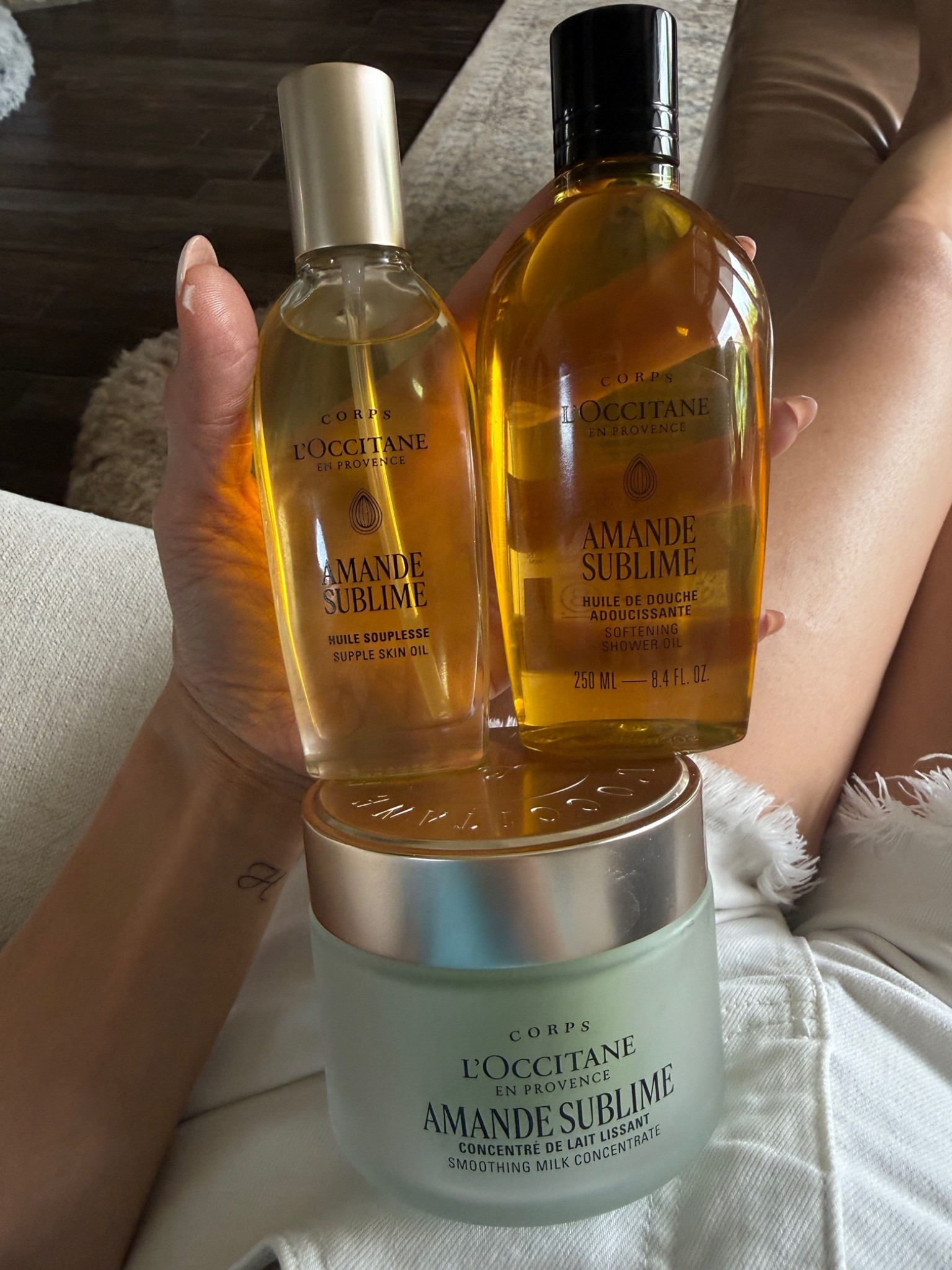 Hydrated and soft skin combo I have used for years! The L’occitane almond collection has been updated for their anniversary and available at Sephora!

#LTKmorningroutine #LTKOver40