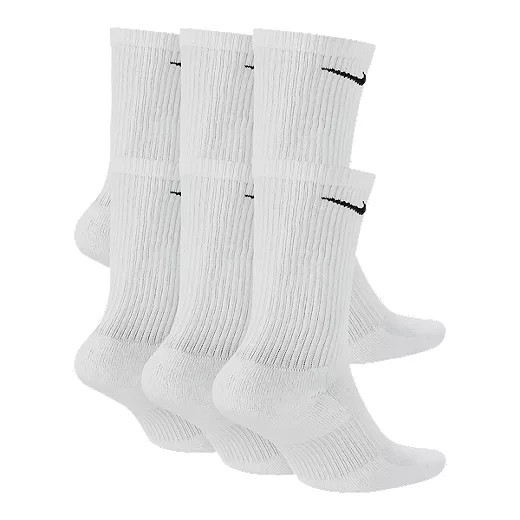 Nike Everyday Plus Athletic Crew Socks, Dri-Fit, 6-Pack | Sport Chek