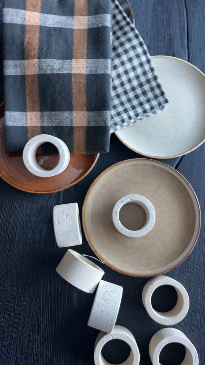 Fall salad plates, fall kitchen decor, fall hand towels, travertine napkin rings

#LTKFallSale #LTKHome #LTKSeasonal