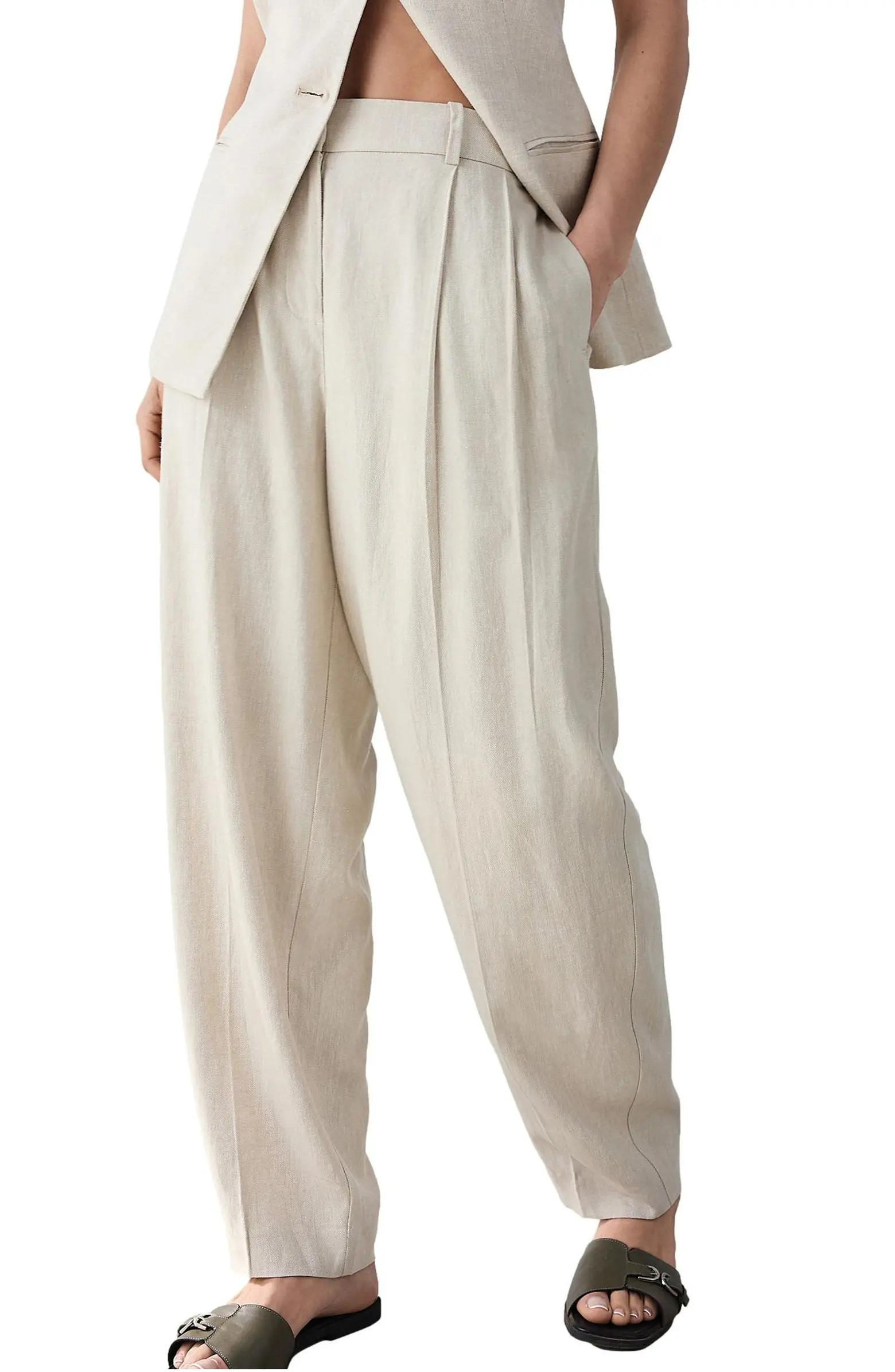 Tapered Wide Leg Pants | Nordstrom