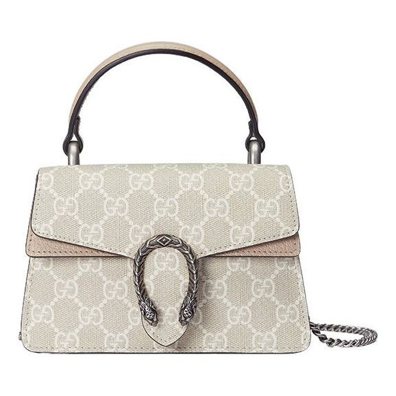 (WMNS) Gucci Dionysus Mini Top Handle Bag 'Being White' | KICKS CREW
