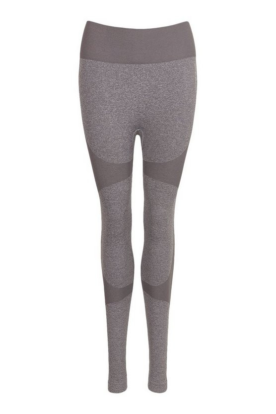 Fit Seamfree Contrast Workout Leggings | Boohoo.com (US & CA)