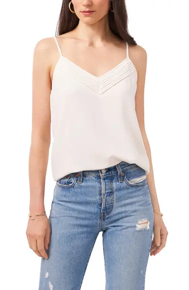 1.STATE Pintuck V-Neck Camisole | Nordstrom