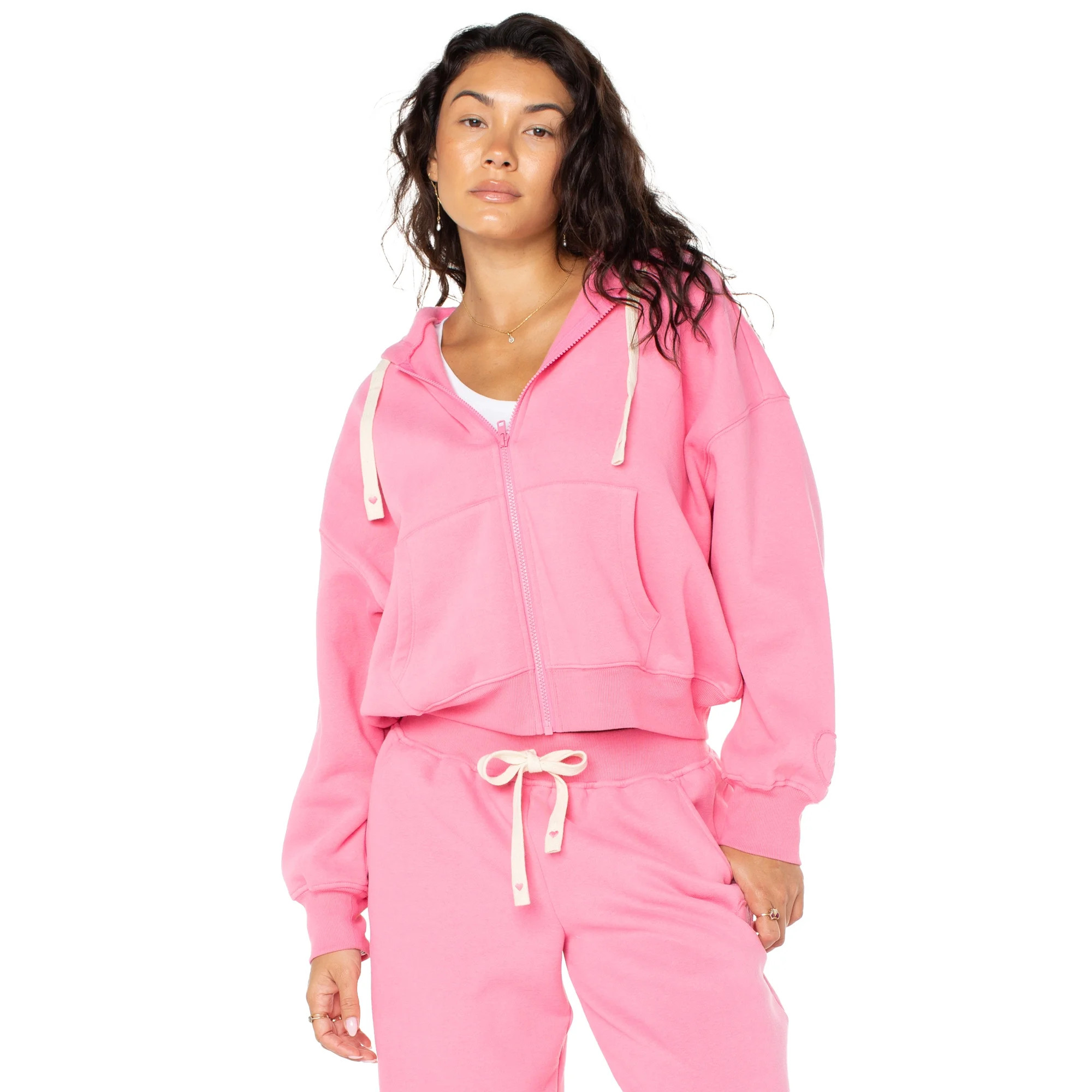 Celebrity Pink Women's Zip Front Hoodie, Sizes XS-4X | Walmart (US)