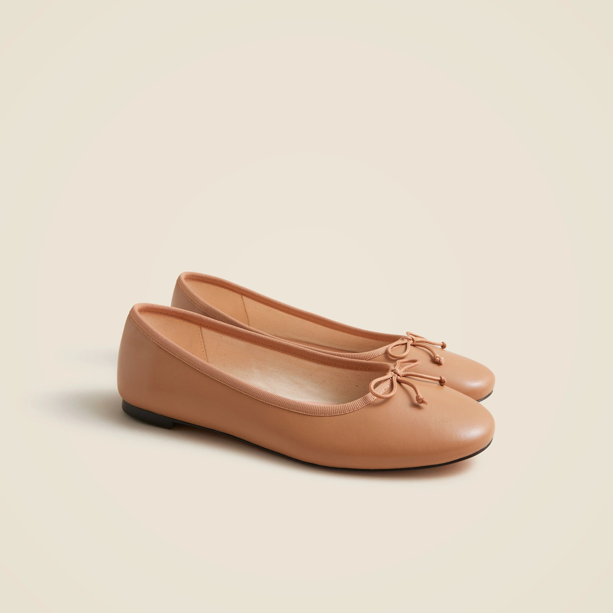 Andi ballet flats in leather | J. Crew US