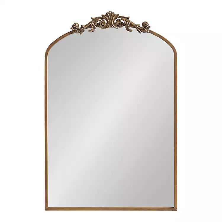 New! Gold Arendahl Arched Mirror, 24x36 in. | Kirkland's Home