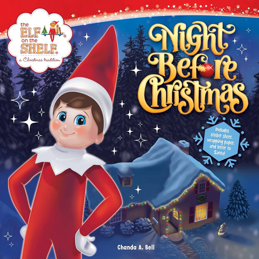 The Elf on the Shelf: Night Before Christmas: Includes a Letter to Santa, Elf-Themed Wrapping Pap... | Amazon (US)