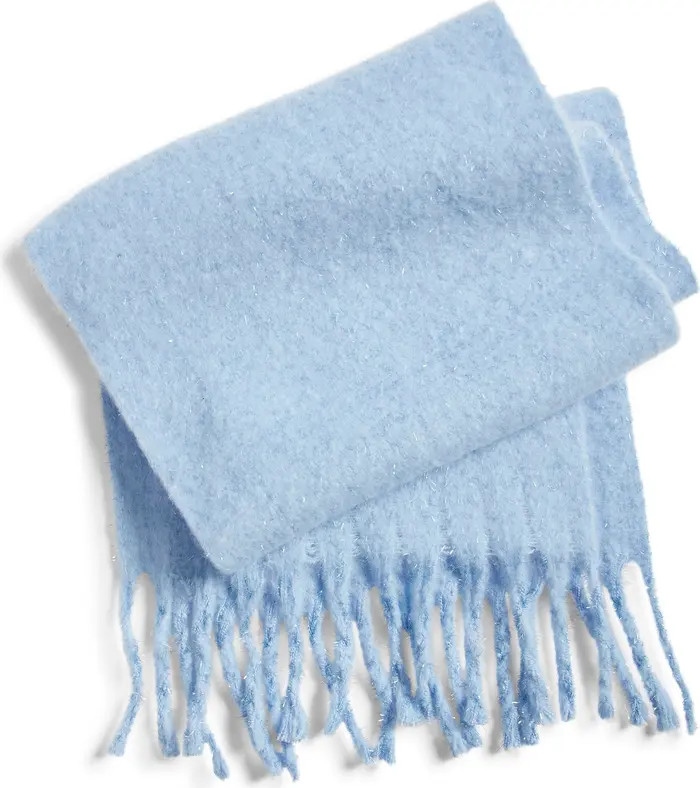 Cozy Sparkle Fringe Scarf | Nordstrom