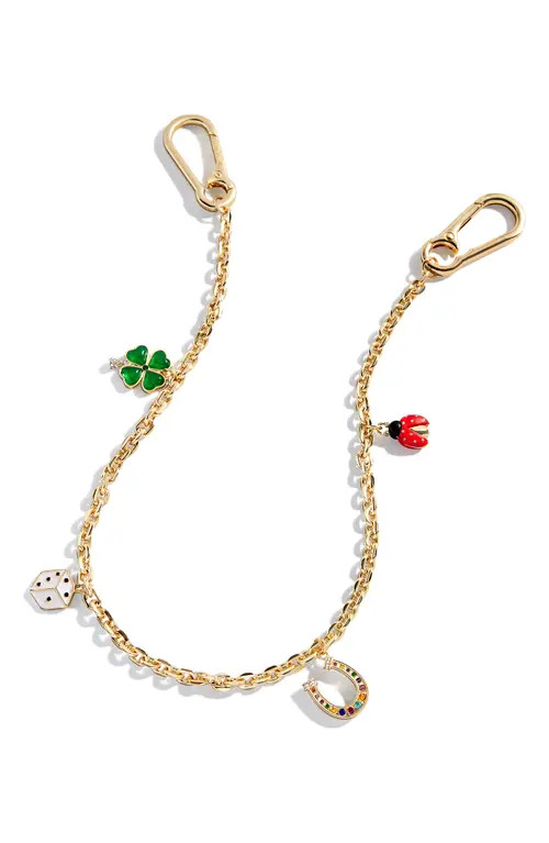 BaubleBar Luck Chain Bag Charm in Gold Multi - Luck Charms at Nordstrom | Nordstrom