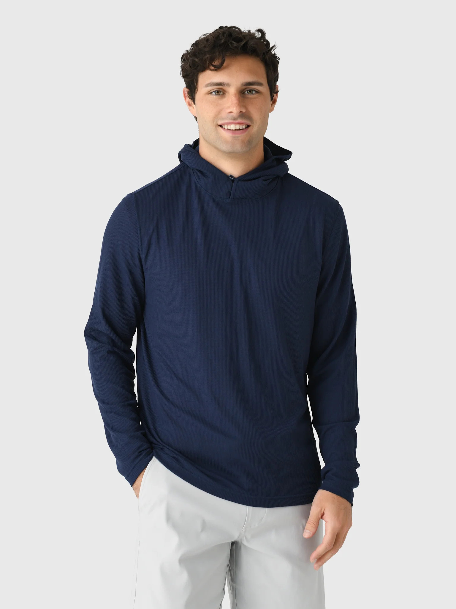 JOHNNIE-O
                      
                     Men's Brinson Dri-Release Waffle Hoodie | Saint Bernard