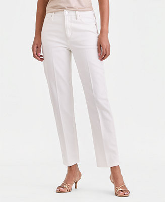 Women's High-Rise Straight Ankle Jeans, Macy's Exclusive | Macy's