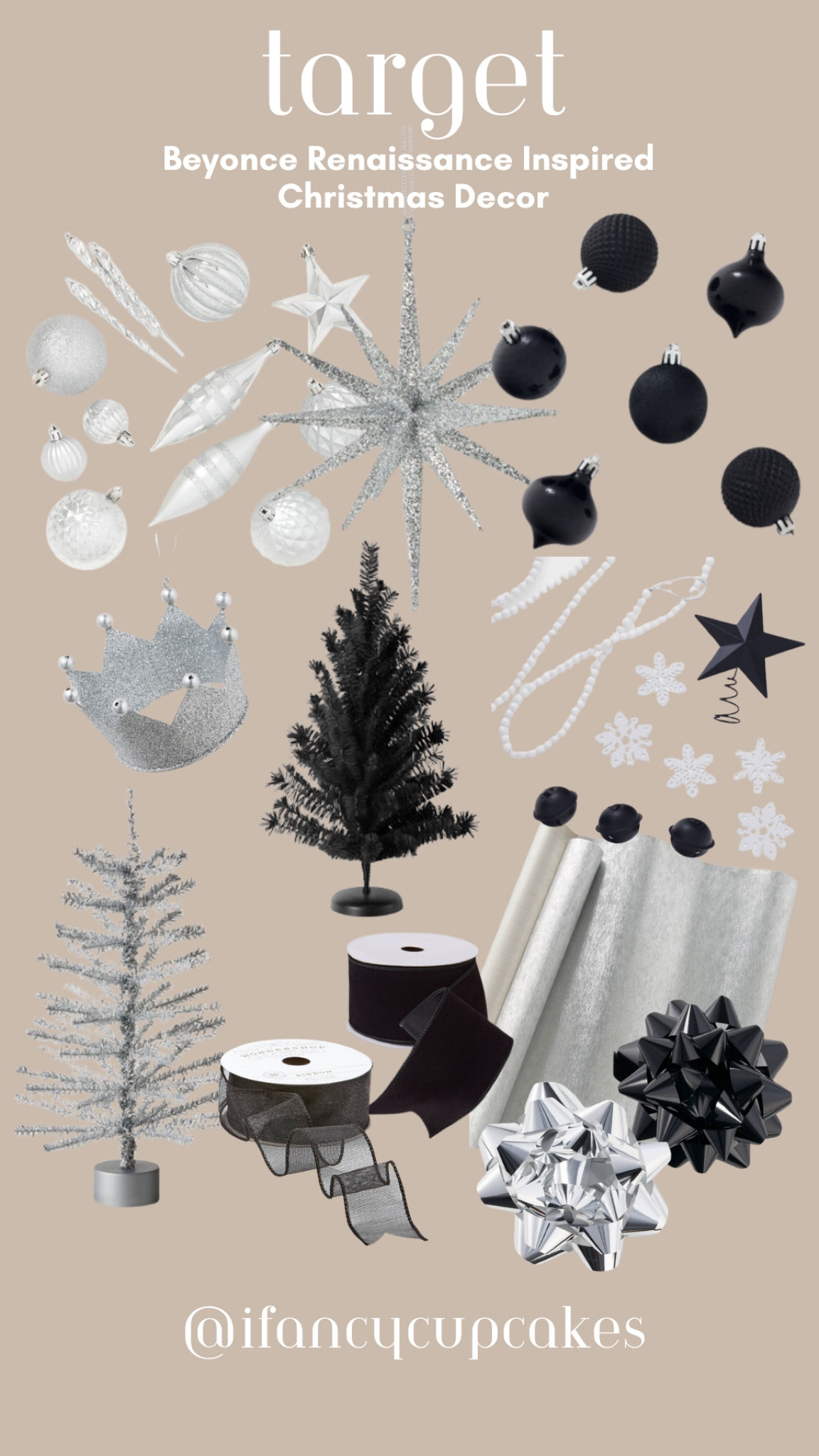 Beyoncé Renaissance Inspired Christmas Decor at Target! 🖤🪩🎄

#LTKhome #LTKHoliday #LTKstyletip