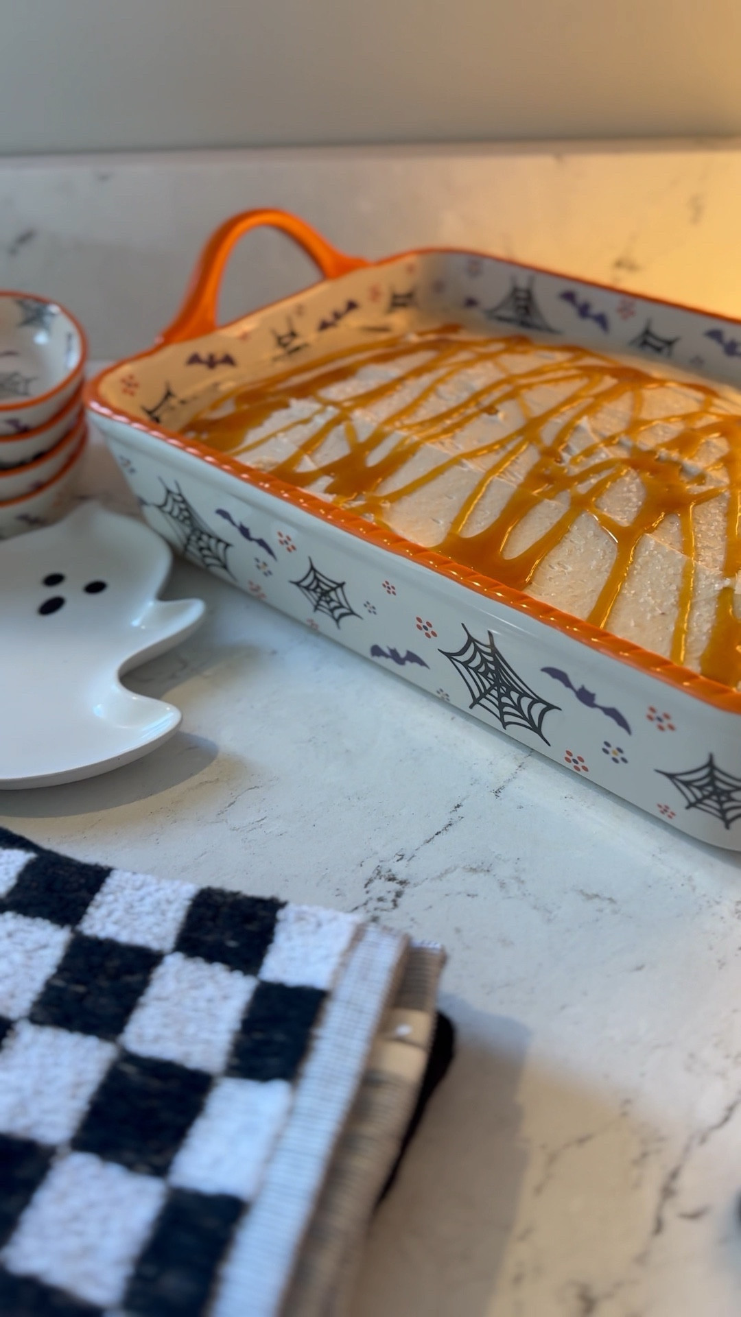 Temptations Halloween 9x13 baking dish with handles. So cute! 

#LTKfindsunder50 #LTKSeasonal #LTKhome