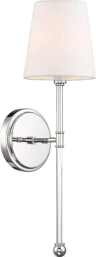 Nuvo 60/6688 Olmsted 1 Light Wall Sconce, Polished Nickel Finish | Amazon (US)