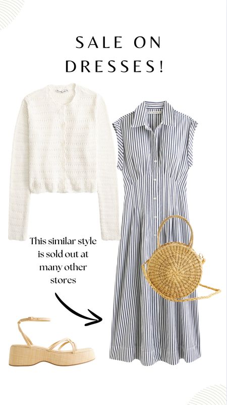 This dress is such a classic that it has sold out at multiple other stores in a similar cut and pinstripe pattern. This won’t last either and it’s on sale! 

#LTKOver40 #LTKMidsize #LTKSaleAlert