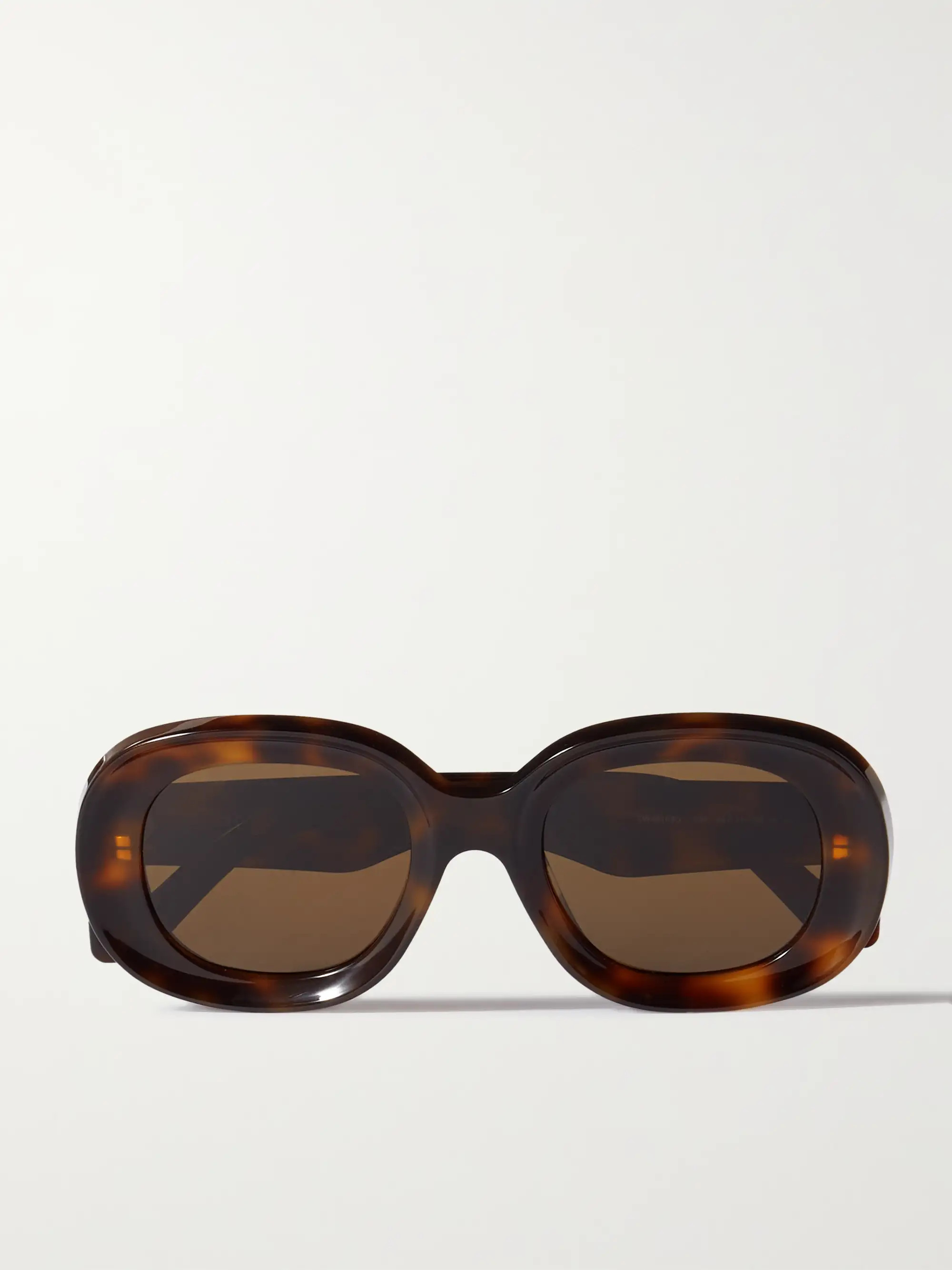 Round-frame tortoiseshell acetate sunglasses | NET-A-PORTER (UK & EU)