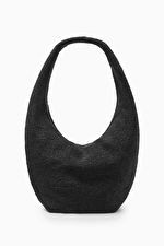 OVERSIZED SLING BAG - RAFFIA - BLACK - Bags - COS | COS (US)