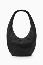 OVERSIZED SLING BAG - RAFFIA - BLACK - Bags - COS | COS (US)