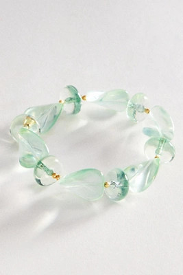 Beaded Resin Stretch Bracelet | Anthropologie (US)